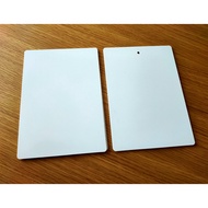 A5 Blank PVC Card, A5 Whiteboard, Plastic Card, Both Side Reusable & Rewritable, Double-Sided Erasab