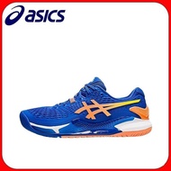 ASICS GEL-RESOLUTION 9 Men's Tennis Shoes - Blue Orange