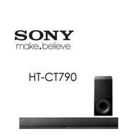 福利品 SONY新力 4K/Wi-Fi 家庭劇院 2.1 聲道 Soundbar (HT-CT790)