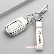 TPU Car Smart Key Case Cover Shell Accessories Keychain For Honda HR-V CR-V CRV Civic Accord 2021 20