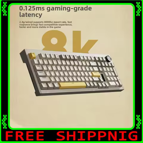 SKN Pixiu 96Ultra Wireless Mechanical Keyboard Tri-mode Dual 8K Aluminium Alloy E-sports Keyboard Ga