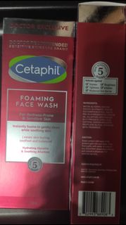 多支舒特膚抗敏祛紅潔面泡沫 Cetaphil Redness Relieving Foaming Face Wash 237ml