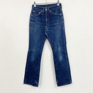 90年代 Levi's 517 牛仔褲/牛仔褲，喇叭褲型，褪色，靛藍色，W27碼（古著）