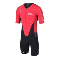 HUUB DS Long Course Triathlon Suit Red ชุดไตรกีฬาแบบชิ้นเดียว คุณสมบัติช่วยเพิ่ม Aerodynamics รักษาอุณภูมิ ไม่ร้อน สวมใส่สบาย แห้งเร็ว Avarin Running