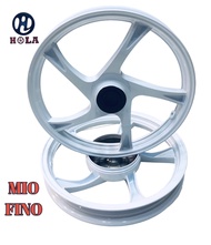 ล้อแม็ก(Racing HL) 14"  MIO/Fino  สีขาวล้วน WL5 รหัสสินค้า017050