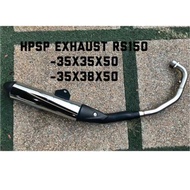 EXHAUST HPSP RS150 RACING EXHAUST HPSP CUTTING STANDARD TRU PRESSURE RS150