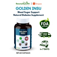 [LEGIT] Golden Insu Blood Sugar Support - Natural Diabetes Supplement BEAUTYNUTRI FDAPH