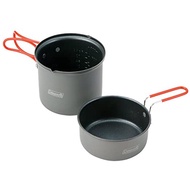 Coleman 2000012957 PackAway Solo Cooker Set, Pot (900ml) and Cup (400ml) set, Light weight, Alminium