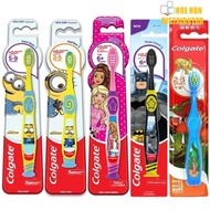Colgate Kids Barbie Batman Minion Slim Tip 0.01mm Ultra Soft Toothbrush 2-5 / 5-9 / 6+