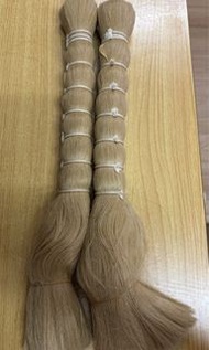 漂染絲質真髮 假髮原料