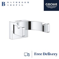 Grohe 41049000 Selection Double Robe Hook | Grohe Bathroom Accessories