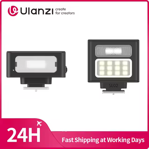 ​Ulanzi SL01/SL02 Spark Lite Camera Flash Portable Camera Flash Single-pin Design for Sony FUJIFILM 