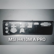 Backpanel MSI H410M A PRO