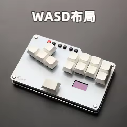 HitBox Mini Keyboard Portable Arcade Joystick Street Fighter Gaming Accessories for PC GP2040-CE Hot