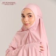 Siti Khadijah Telekung Harmony Broderie Hanami in Blush Pink