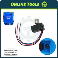 OGAWA BATTERY PUMP / OGAWA KNAPSACK SPRAYER - POTENTIOMETER / SPEED CONTROL KNOB