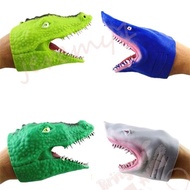 JEREMY1 Shark Hand Puppet Tell Story Prop Children Animal Toys Finger Dolls Hand Toy Role Playing Toy Fingers Puppets
