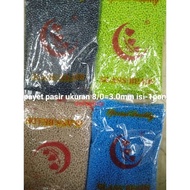 Sand sequins size 8/0=3.0mm contents 1 pound
