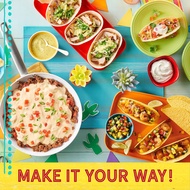 Stand N Stuff Shells และ Tortilla Bowls Hard & Soft Taco Dinner Kit 125g