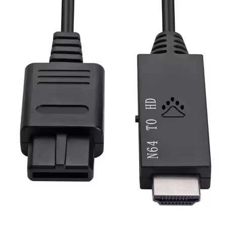 720P 1080P Adapter N64 to HDMI-compatible Converter Cord Wire Line for SNES/NGC/SFC/N64 HDMI-compati