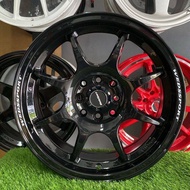 WedsSport TC05 16 Inch 7JJ 8H100/114.3MM ET38 Glossy Black