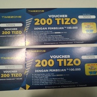 Voucher Timezone 200 TIZO