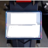 Titanium license plate frame 7 colors [7 colors]