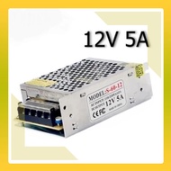 Power Supply Transformer Adapter 12V 5A CCTV Adapter LED Strip Neon Flex 12volt 5 Ampere