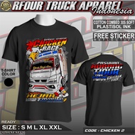 SATSET.KAOS BAJU KAOS TRUCK OLENG KAOS TRUCK MANIA KAOS TRUCK ONE BY ONE RAWIT BALAP HM LOMBOK TERB