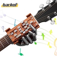 BACKOF Acoustic Guitar Chord Presser, Guitar Practice Aid Portable Guitar Teaching Presser, Gifts Gu