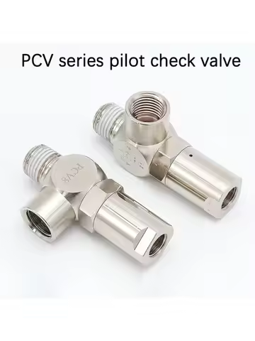 PCV Series Pilot no-return Valve Pneumatic Control One-Way Valve PCV06 PCV08 PCV10 PCV15 Induced Che