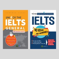 Book Combo Ielts No Vocab No Worries + Unlock The Ielts General With Practice Exams - Copyright