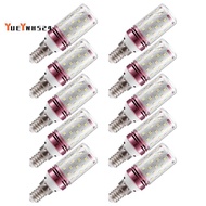 10Pcs E14 LED Corn Bulb 12W Corn Bulb Replace Halogen Lamps Small Screw-in Smart  Efficient Bulb Whi