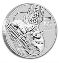 2020 澳洲農曆生肖系列 III - 鼠年 .9999銀幣1盎司 $1起
