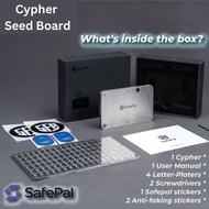 SafePal Cypher Seed Board Cryptocurrency Crypto Wallet Stainless Steel