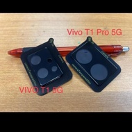 Vivo T1 / Vivo T1 Pro 5G 3D Black Tempered Glass Camera Camera Protector