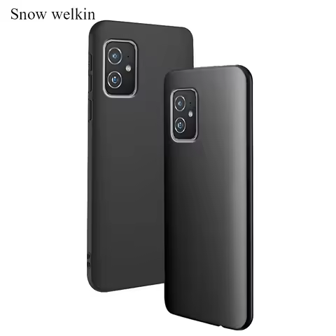 For Zenfone8 Case Matte Soft Silicone Back Cover Phone Cases for Zenfone 8 9 ZS590KS Flip ZS672KS 7 