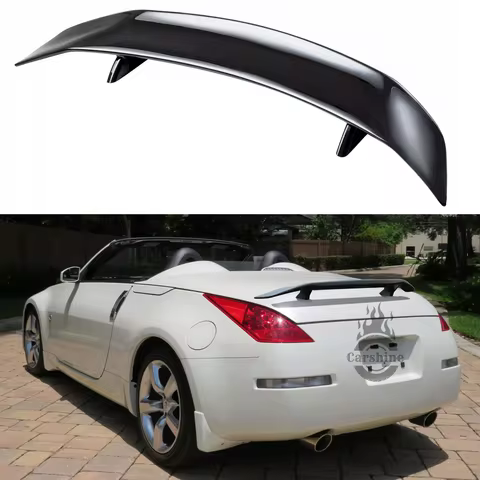 47" Gloss Car Rear Trunk GT Spoiler Tail Wing For Nissan 350Z Z33 N1 Nismo 370Z