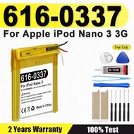 616-0337 Replacement Battery For Apple iPod Nano 3 3G 3rd 3Gen Generation 3TH MP3 A1236 Nano3 Bateri