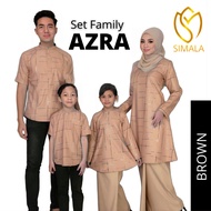 RAYA 2024🔥(BAJU KURUNG IBU DAN ANAK) Baju Raya AZRA Collection EXCLUSIVE Printed Foil Osaka Cotton sedondon keluarga