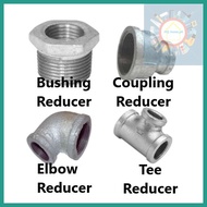 ♥️ ★ GI Fittings Bushing Reducer/Coupling Reducer/Elbow Reducer/Tee reducer Various Sizes GALVANIZE