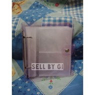 Preloved BIBIMCAT JELLY BINDER 2 RING (BOOKED BY BEE)