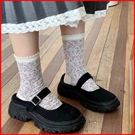 GC1 Women's Cotton Ankle Socks - Breathable, Polka Dot & Floral Prints