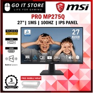 MSI PRO MP275Q E14 27" IPS QHD 1MS 144HZ Monitor (HDMI + DP)
