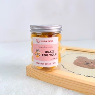 521 Da Paws Dog & Cat 100% Real Quail Egg Yolk Treats Healthy Skin & Hair Food Topper 宠物狗狗猫咪零食鹌鹑