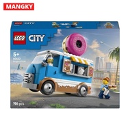 LEGO City Doughnut Truck 60452 | Food Truck Toy, 2 Minifigures & Accessories, Mobile Food Stand, Bui