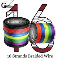Gaining 16 Strands Braided Wire X16 Super Strong Multifilament PE Fishing Line For Sturgeon Bait Lin