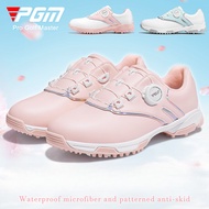 [PGM] golf Shoes Ladies Waterproof Rotating Shoe Buckle Anti-Slip Sneakers golf Women's Shoes XZ297 