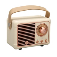 【🇸🇬 Ready Stock】 Wireless Portable Vintage Radio Bluetooth Speaker