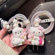 Charging Head Case Cute For Iphone Size 18w 20w 1 Set Has 5 Pieces.